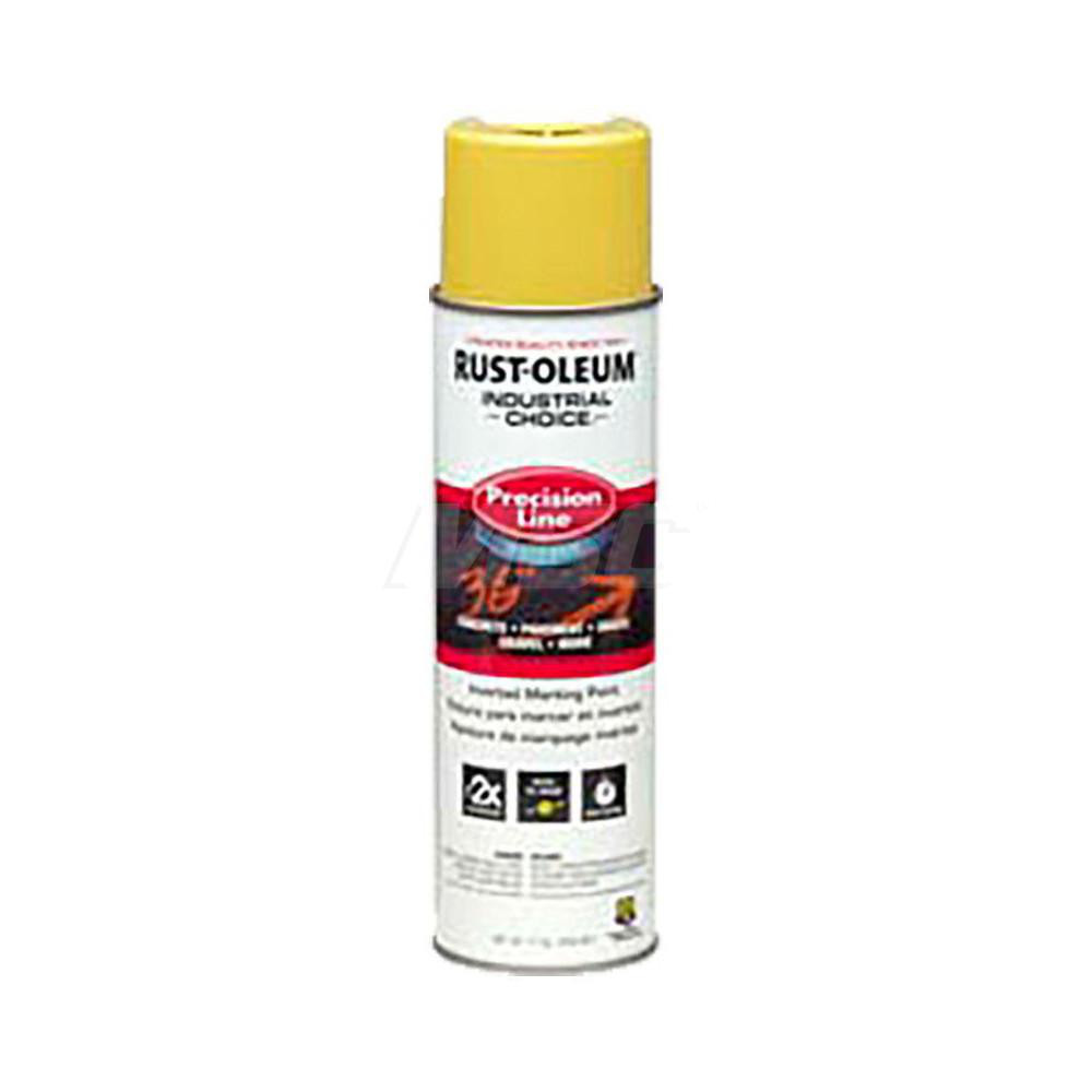 RustOleum 17 fl oz Yellow Marking Paint 48524912 MSC Industrial Supply