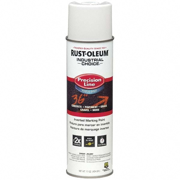 Rust-Oleum - 17 fl oz White Marking Paint | MSC Industrial Supply Co.