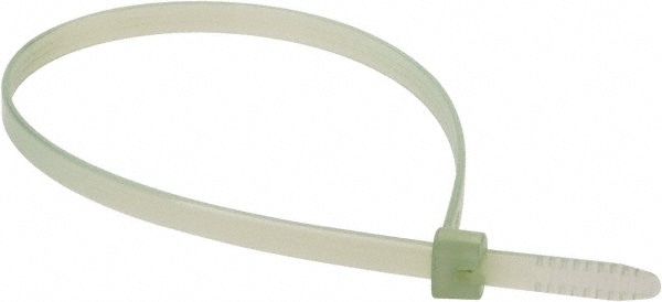 Thomas & Betts TYH27M Cable Tie Duty: 13.2" Long, Green, Nylon, Standard Image