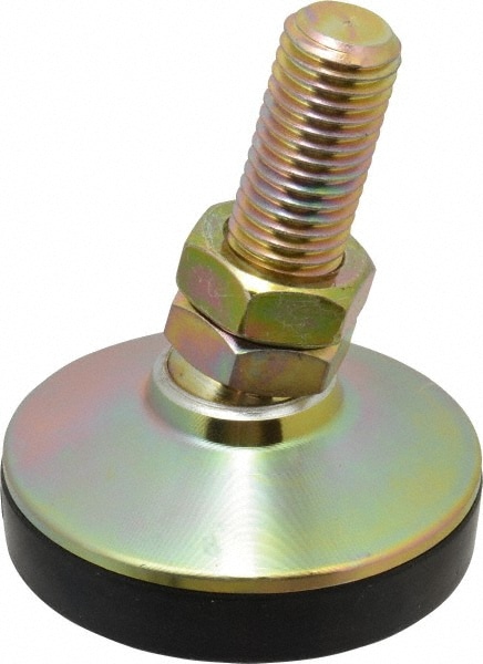 J.W. Winco 11T2SNS Studded Pivotal Leveling Mount: 3/4-10 Thread Image