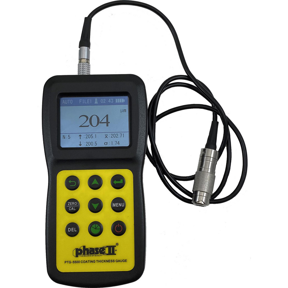 Phase II Coating Thickness Gages; Minimum Thickness Measurement 1 ?m