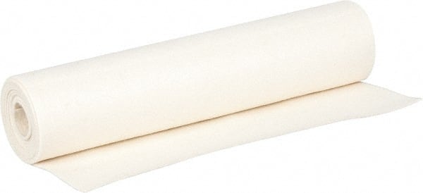 12 x 60 x 1/2 White Pressed Wool Felt Sheet