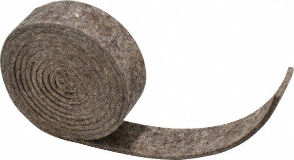 1/8 Inch Thick x 1 Inch Wide x 5 Ft. Long, Felt Stripping