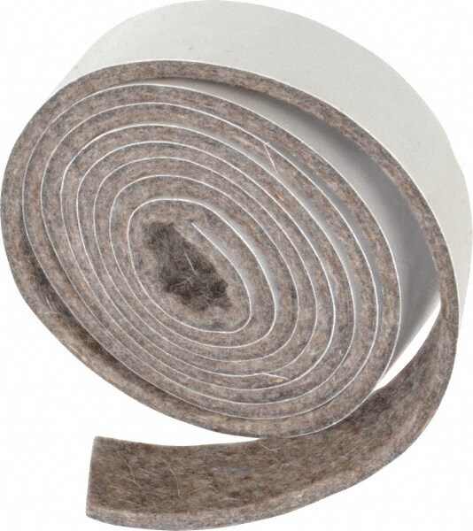 1/8 Inch Thick x 1 Inch Wide x 5 Ft. Long, Felt Stripping