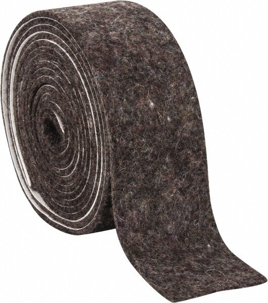 1/8 Inch Thick x 2 Inch Wide x 10 Ft. Long, Felt Stripping