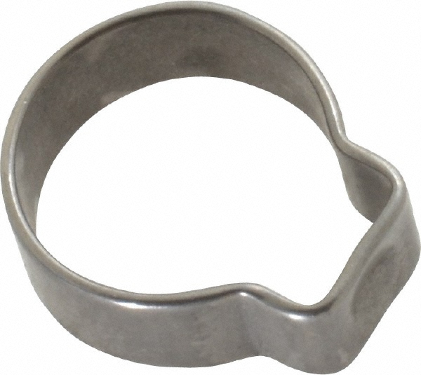 Oetiker Stainless Steel Hose Clamps - 100 Pack Of Size 1 (25.6mm) Single Ear Clamps