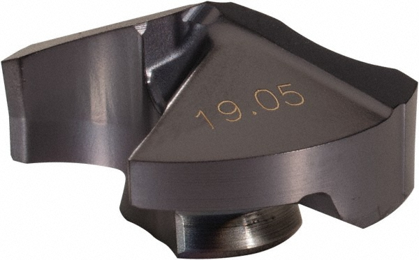 Replaceable Drill Tip: YAB1905R01 IN2005, 0.7500" Dia, 140 deg Point, Grade IN2005