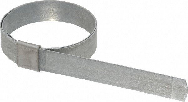2" ID Galvanized Steel Preformed Center Punch Clamp