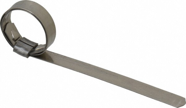 13/16" ID, Grade 201, Stainless Steel Preformed J-Type Clamp