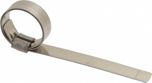 1" ID, Grade 201, Stainless Steel Preformed J-Type Clamp