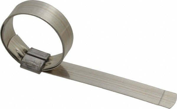 1-1/2" ID, Grade 201, Stainless Steel Preformed J-Type Clamp