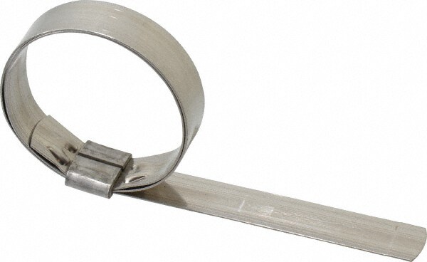 2" ID, Grade 201, Stainless Steel Preformed J-Type Clamp