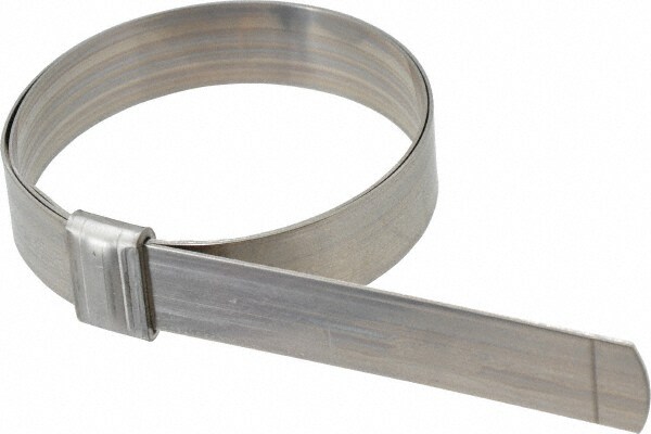 2-3/4" ID, Grade 201, Stainless Steel Preformed J-Type Clamp