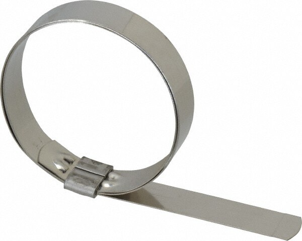3" ID, Grade 201, Stainless Steel Preformed J-Type Clamp