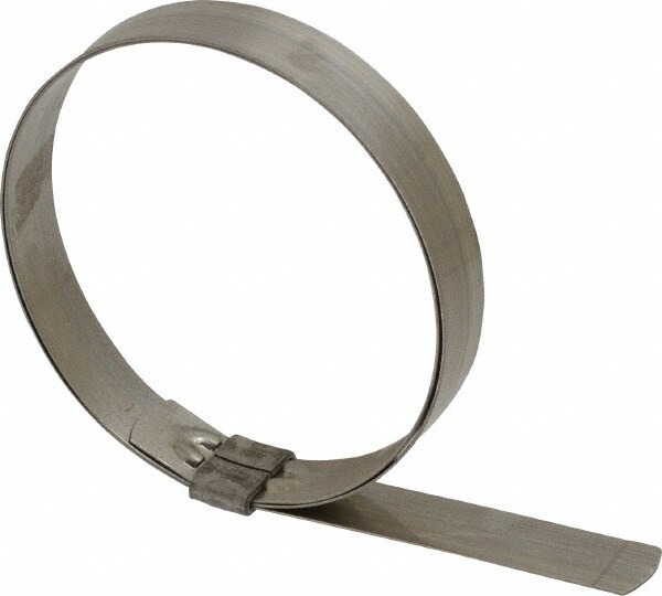 4" ID, Grade 201, Stainless Steel Preformed J-Type Clamp