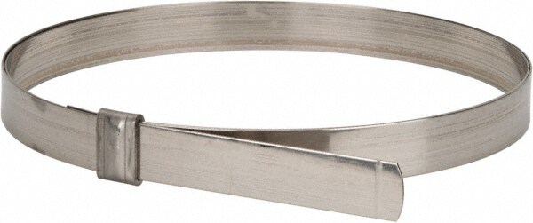 7" ID, Grade 201, Stainless Steel Preformed J-Type Clamp
