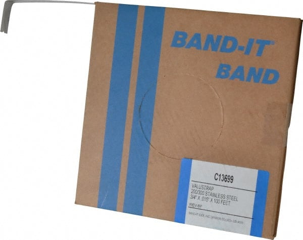 Band-It C13699 Grade 200 to 300, Stainless Steel Banding Strap Roll 