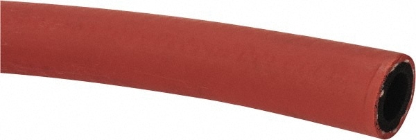 Red Multi-Purpose Rubber Hose/Crimped MNPT Ends - 200 PSI