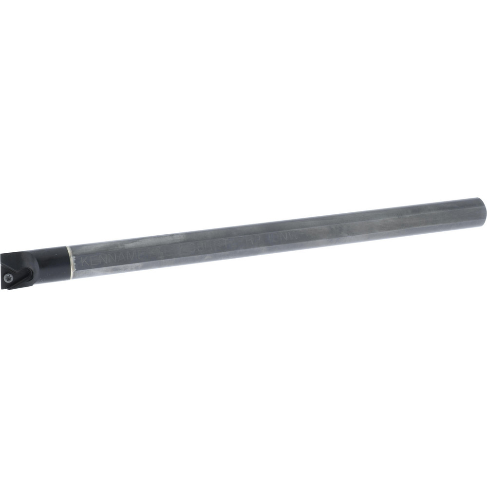 Indexable Boring Bar: E08STLPR2 KWH, 15.24 mm Min Bore Dia, Right Hand Cut, 1/2" Shank Dia, -5 ° Lead Angle, Solid Carbide