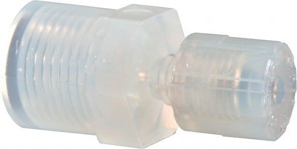 NewAge Industries 5320056 Compression Tube Connector: 1/4" Thread, 1/8" Tube OD 