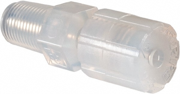 NewAge Industries 5320644 Compression Tube Connector: 1/8" Thread, 1/8" Tube OD Image