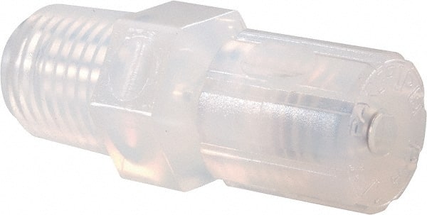 NewAge Industries 5320672 Compression Tube Connector: 1/4" Thread, 1/8" Tube OD, Tube OD x NPT 