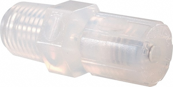 NewAge Industries 5320672 Compression Tube Connector: 1/4" Thread, 1/8" Tube OD, Tube OD x NPT Image