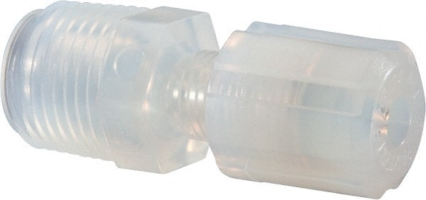 NewAge Industries 5320784 Compression Tube Connector: 1/2" Thread, 1/4" Tube OD 