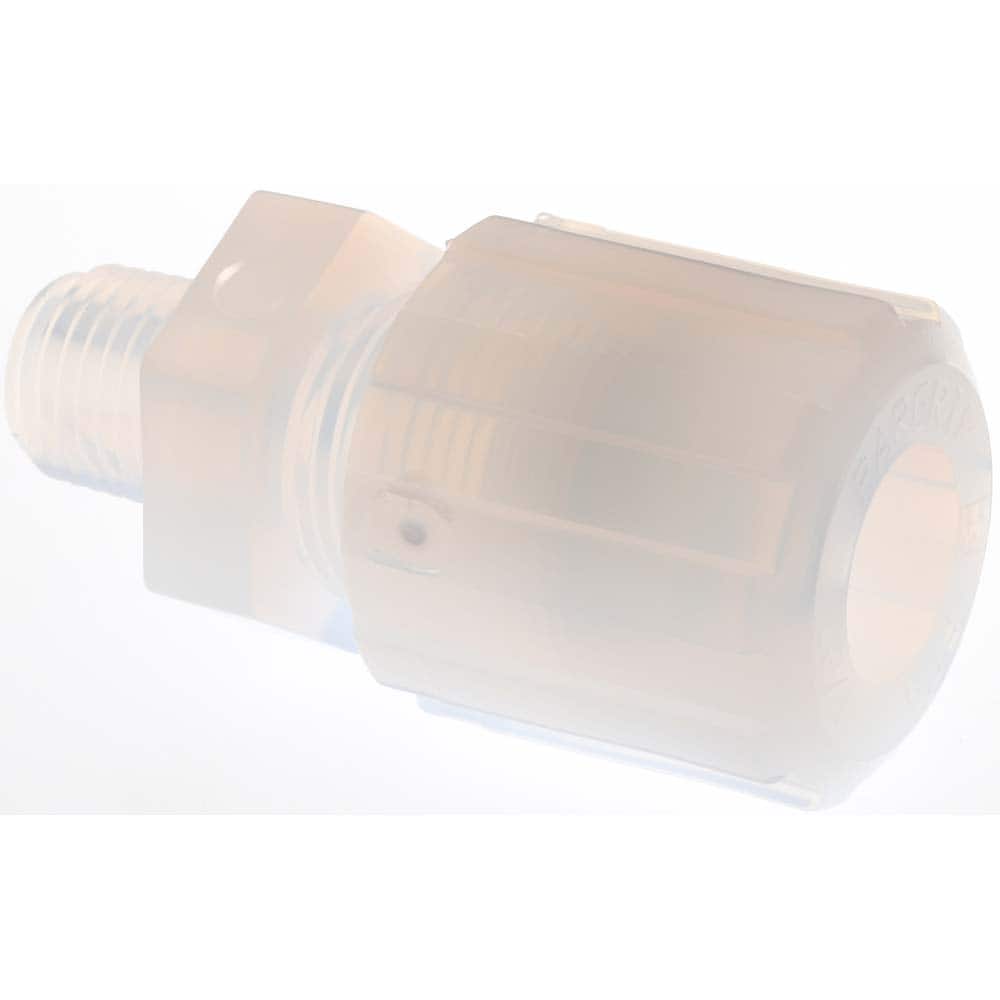 NewAge Industries 5320924 Compression Tube Connector: 1/4" Thread, 1/2" Tube OD, Tube OD x NPT 