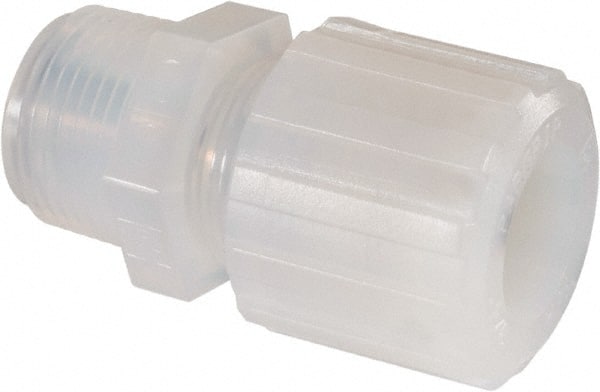 NewAge Industries 5321064 Compression Tube Connector: 3/4" Thread, 3/4" Tube OD, Tube OD x NPT 