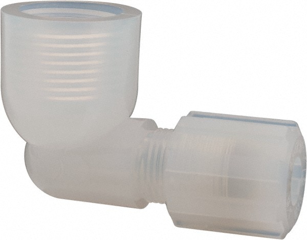 NewAge Industries 5322744 Compression Tube Female Elbow: 1/2" Thread, 3/8" Tube OD 