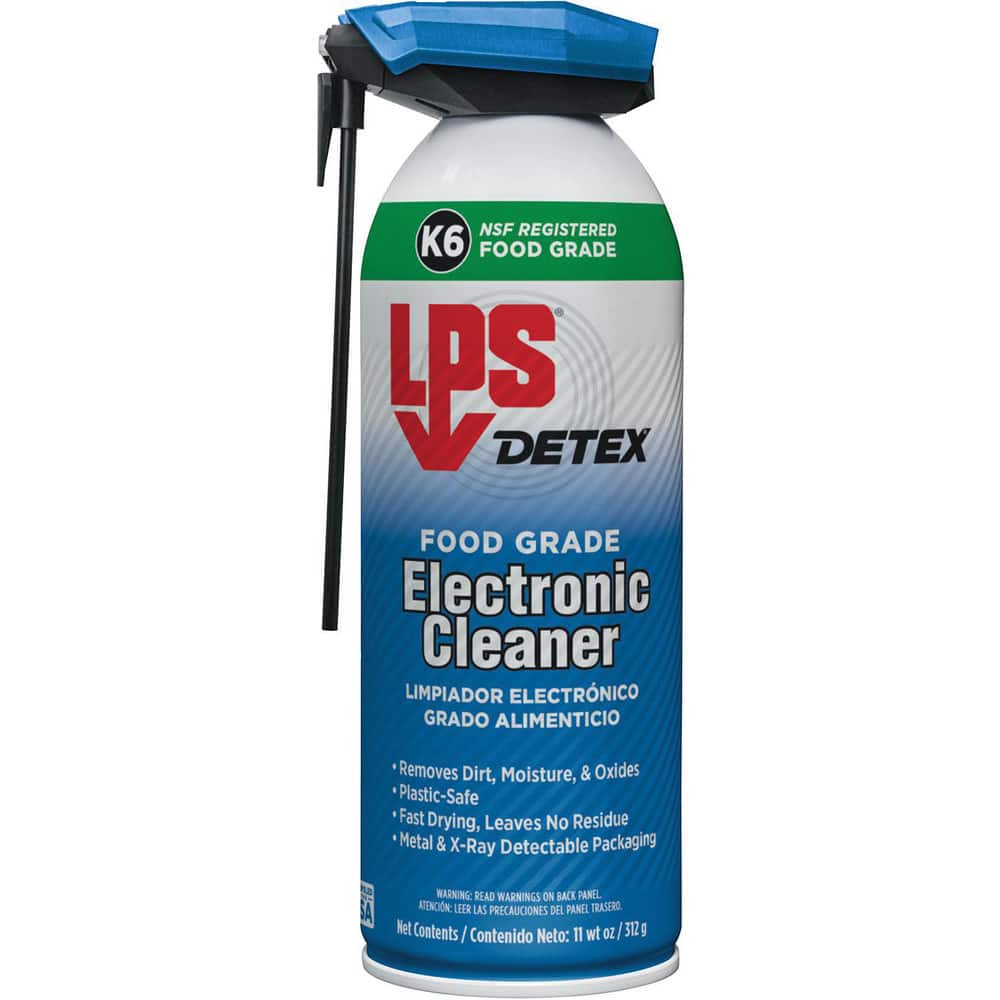 LPS - Electrical Cleaners & Sprays; Food Grade: Yes; Product Type: Electrical Grade Cleaner; Degreaser; Contact Cleaner; Electrical Insulating Compound; Safe For Most Plastics: Yes; Yes; Container Type: Aerosol