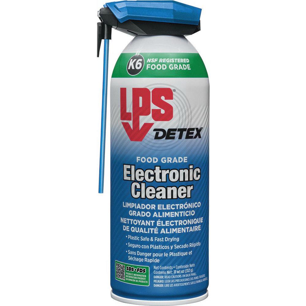 DETEX® Food Grade Electronic Cleaner, 11 oz Aerosol - Plastic Safe, VOC Compliant, Fast Drying, Metal and X-ray detectable packaging