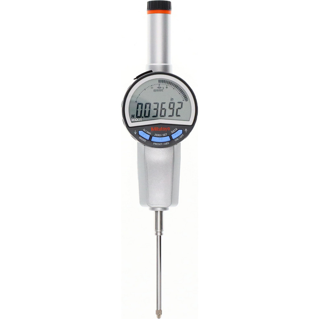 Microcontroller Indicator50 Mitutoyo - Electronic Test Indicator: 50.80 mm Max, 0.005mm Accuracy ...