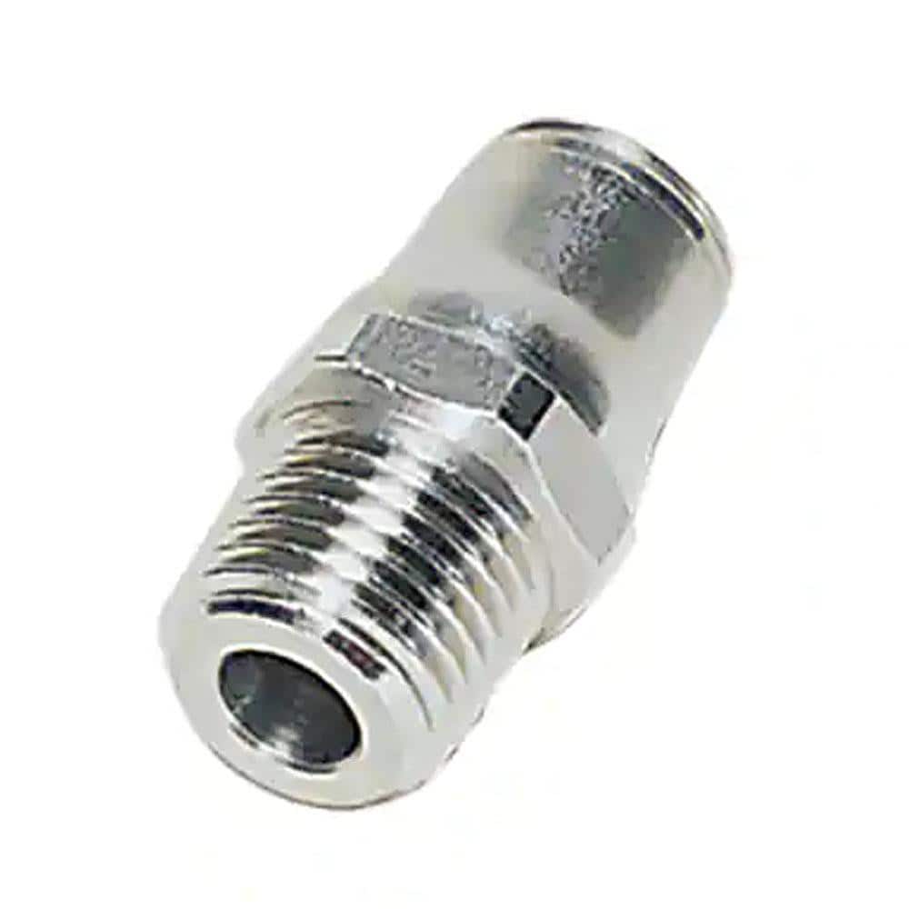 Legris 3805 56 14 Push-To-Connect Tube to Male & Tube to Male NPT Tube Fitting: Male Connector, 1/4" Thread, 1/4" OD 