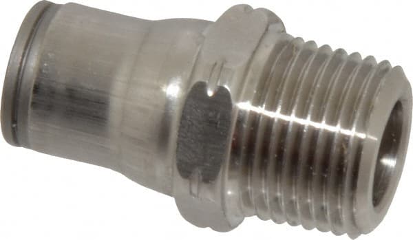 Legris 3805 60 18 Push-To-Connect Tube to Male & Tube to Male NPT Tube Fitting: Male Connector, 3/8" Thread, 3/8" OD 