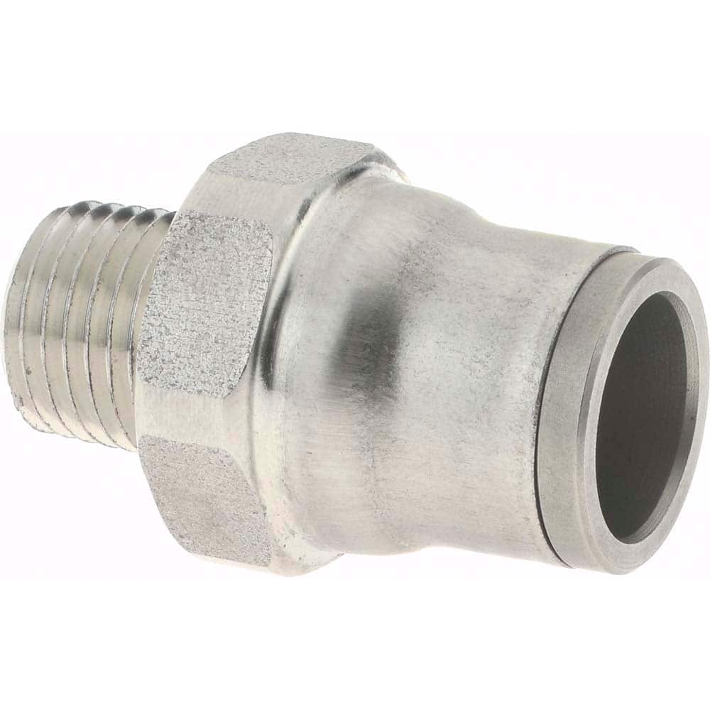 Legris 3805 62 14 Push-To-Connect Tube to Male & Tube to Male NPT Tube Fitting: Male Connector, 1/4" Thread, 1/2" OD 