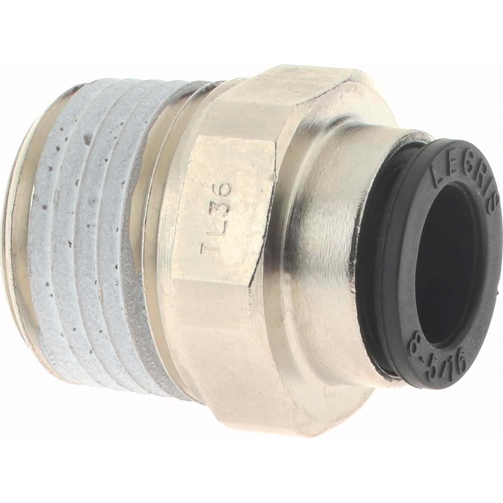 Legris - Push-to-Connect Tube x MNPT Fitting: Connector, 5/16