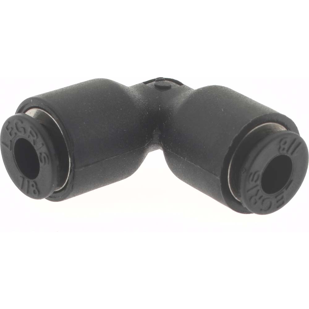 Push-To-Connect Tube to Tube Tube Fitting: Union, 1/8" OD