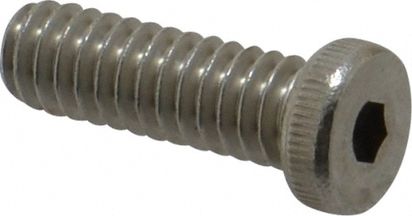 Value Collection R48622398 Low Head Socket Cap Screw: 1/4-20, 3/4" Length Under Head, Low Socket Cap Head, Hex Socket Drive, Stainless Steel Image