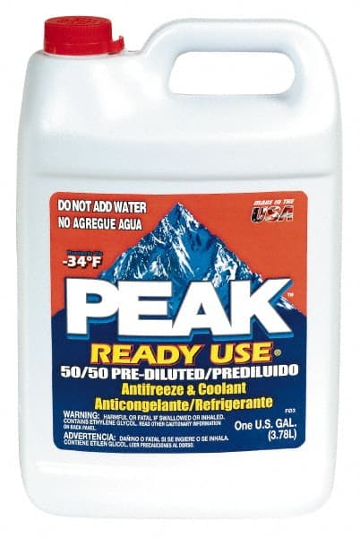 Peak Global Lifetime 50/50 Prediluted Antifreeze & Coolant Liquid