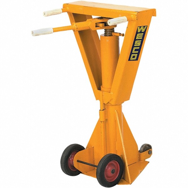 100,000 Lb Static Capacity Steel Trailer Stabilizing Jack