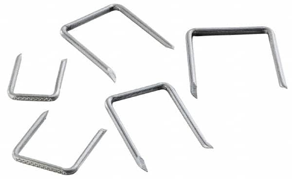 Cable Staples; Leg Length (Inch): 1-7/16 ; Overall Width (Inch): 1-1/16 ; Overall Width (mm): 29 ; Saddle Material: No Saddle ; Staple Shape: Square ; Color: Gray