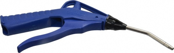 CEJN 11 208 0250 Air Blow Gun: Bent Removable Safety Extension Tube, Pistol Grip 