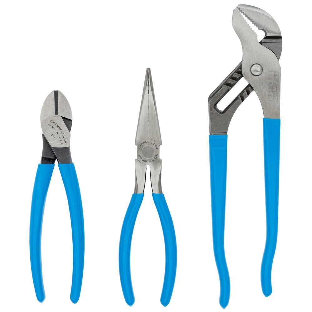 Channellock - Plier Sets; Plier Type Included: Diagonal Cutting Plier ...