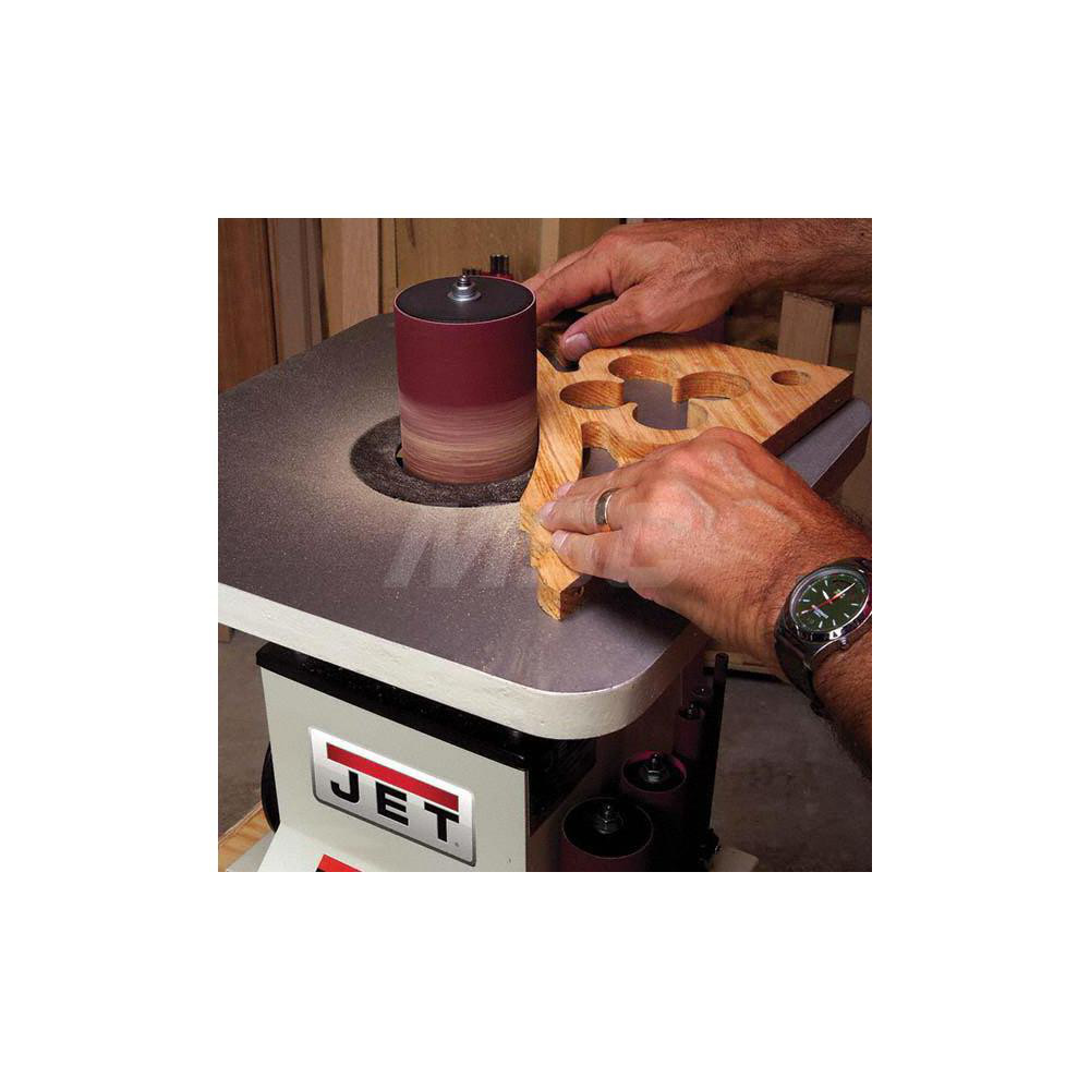 Jet Oscillating Spindle Sanding Machines; Minimum Spindle Diameter