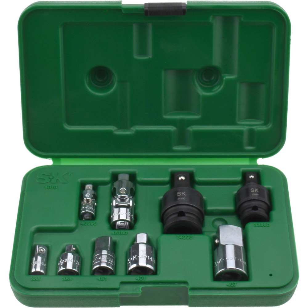 SK - 9 Piece Universal & Socket Adapter Set | MSC Direct