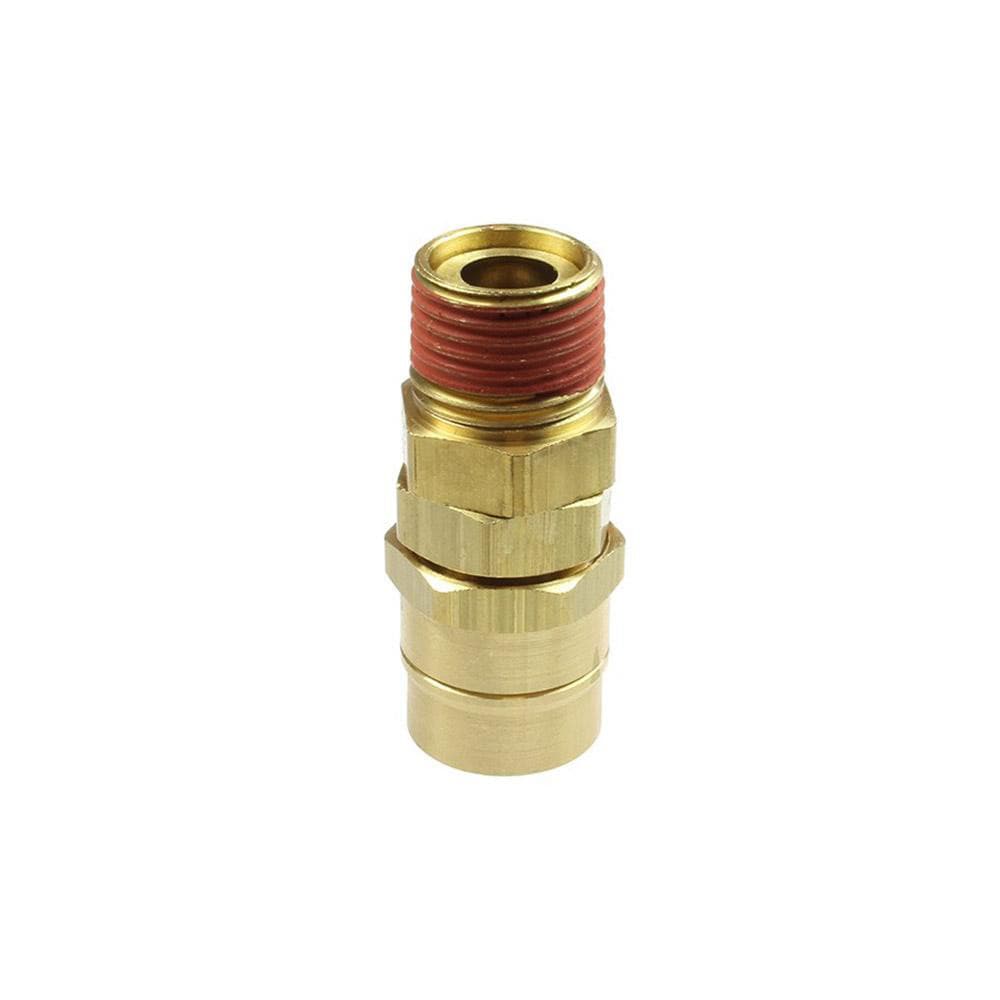 Coilhose Pneumatics PSM0808 1/2 NPT, Brass Reusable Hose Male Swivel Fitting Image