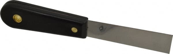 Putty Knife: Stainless Steel, 1" Wide