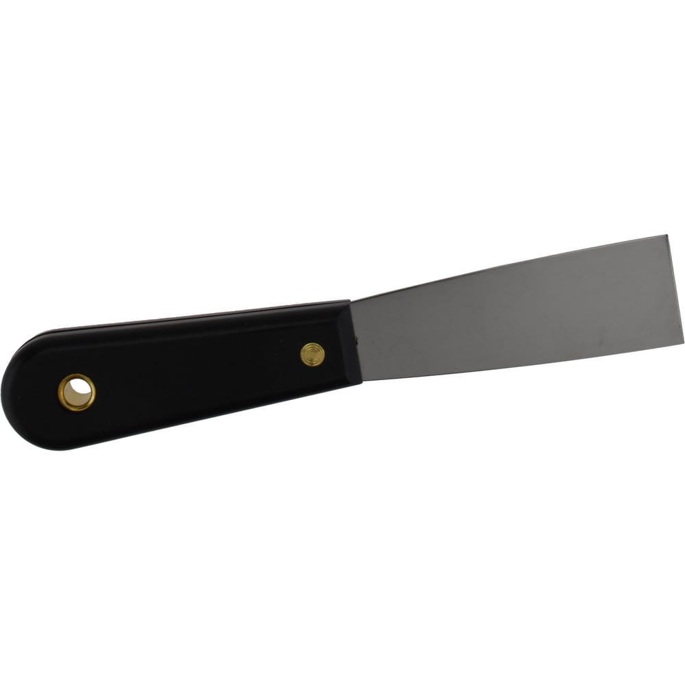 Putty Knife: Stainless Steel, 1-1/4" Wide